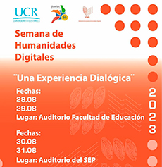 Semana de Humanidades Digitales en Costa Rica
