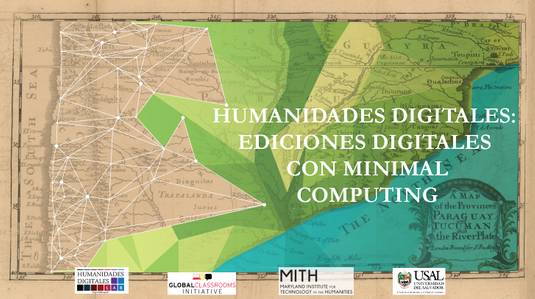 Curso Ediciones digitales con Minimal Computing